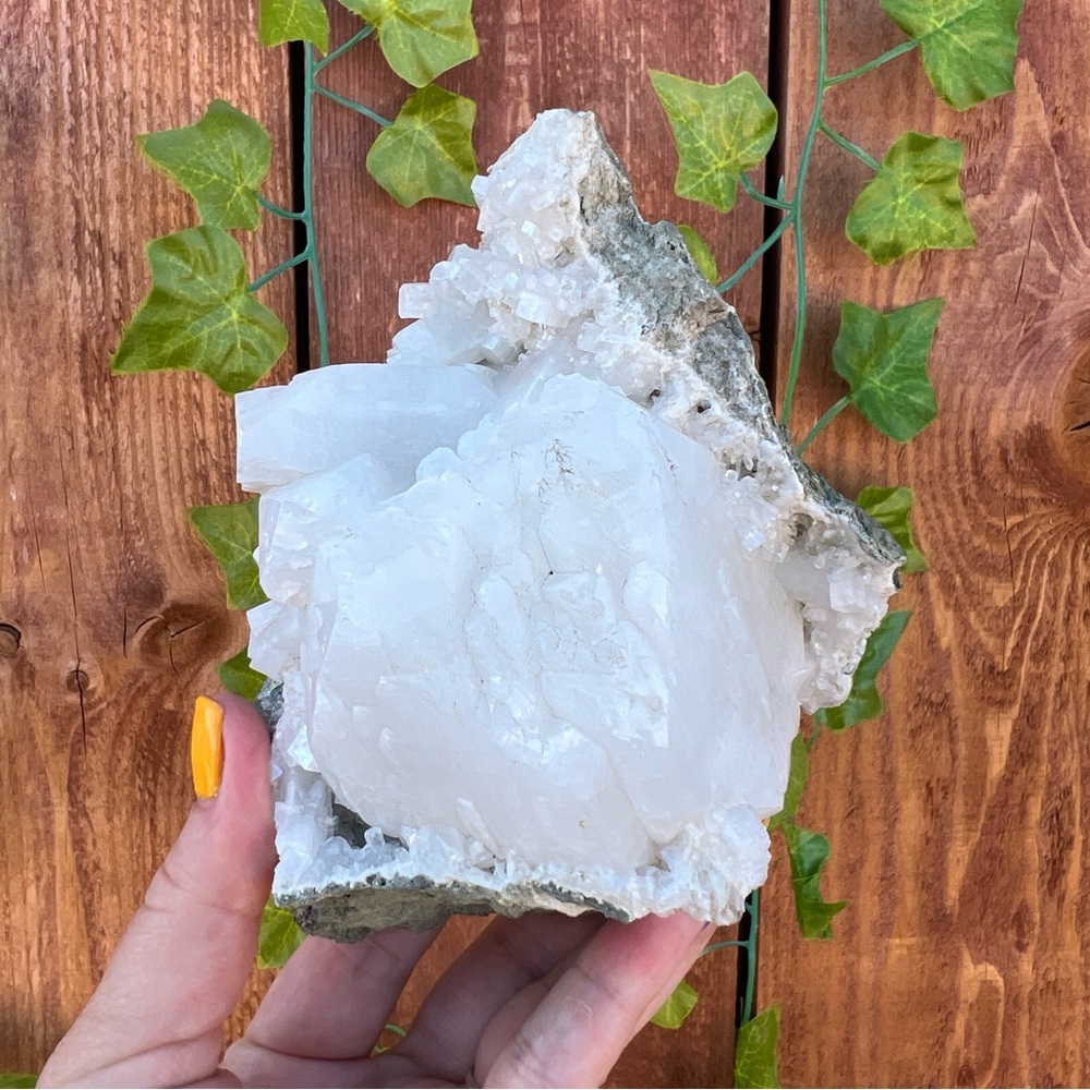 1.4 Lb. Large Apophyllite Crystal Cluster from India